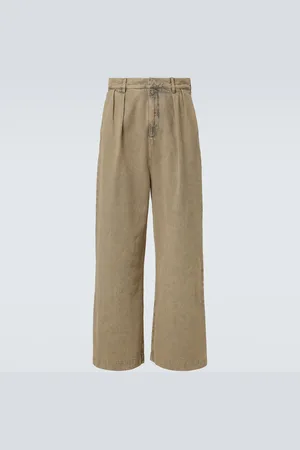 Loewe Pleated wide-leg jeans