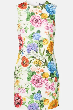 Dolce & Gabbana Floral cotton minidress