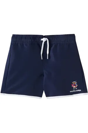 Ralph Lauren Polo Bear embroidered swim trunks