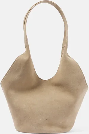 Aesther Ekme Phantom Bucket Medium suede tote bag