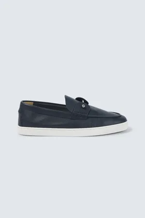 Christian Louboutin Chambeliboat leather boat shoes