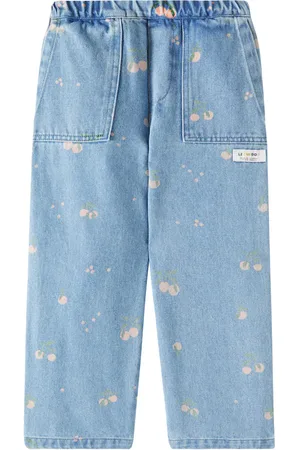 Liewood Cesar printed wide-leg jeans
