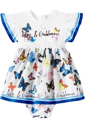Dolce & Gabbana Baby poplin dress and bloomers set