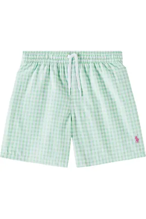 Ralph Lauren Gingham swim trunks