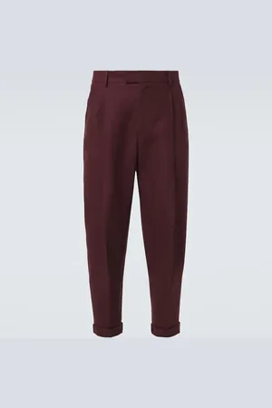 Dolce & Gabbana Linen tapered pants