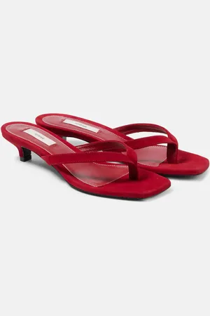 Totême Suede thong sandals