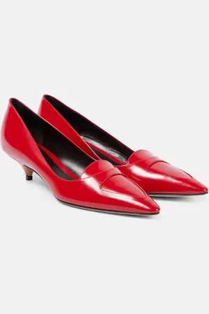 The Row Viv leather pumps