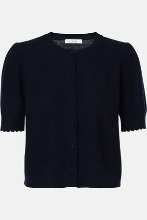 Frame Cashmere pointelle top