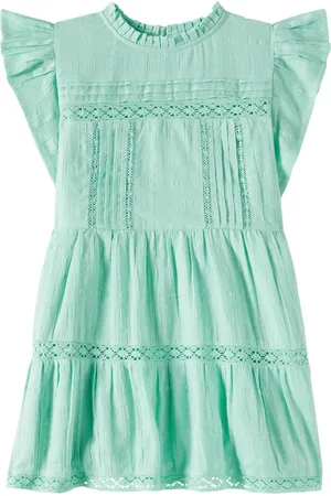 The New Society Corfu tiered cotton dress