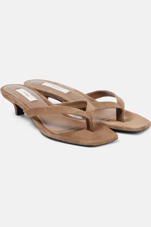 Totême Suede thong sandals