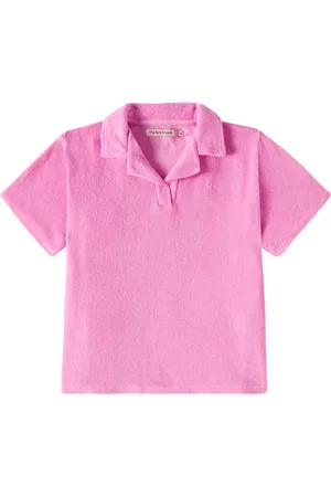 The New Society Briseis cotton terry polo shirt