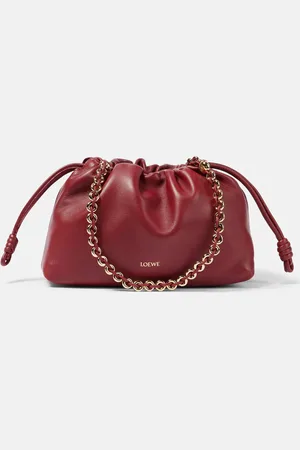 Loewe Flamenco Medium leather clutch
