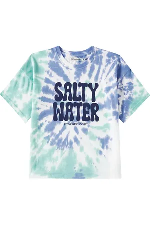 The New Society Rhea printed tie-dye cotton jersey T-shirt