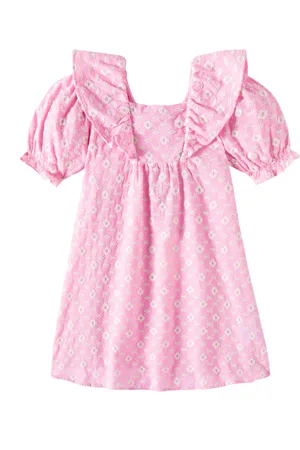 The New Society Isidora embroidered dress