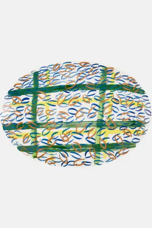 Serax Japanese Kimonos oval plate by Bela Silva