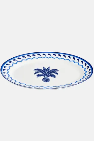 Aquazzura Jaipur porcelain oval platter