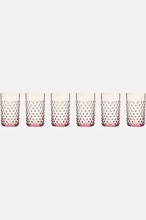 KLIMCHI Hobnail set of 6 tumblers