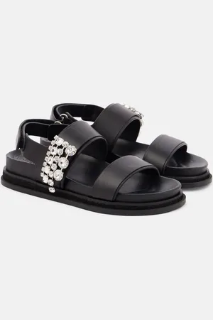 Jimmy Choo Verity embellished leather sandals