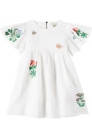 Stella McCartney Floral linen and cotton dress