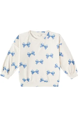 Konges Sløjd Konges SlÃ¸jd Itty bow-detail cotton-blend sweatshirt