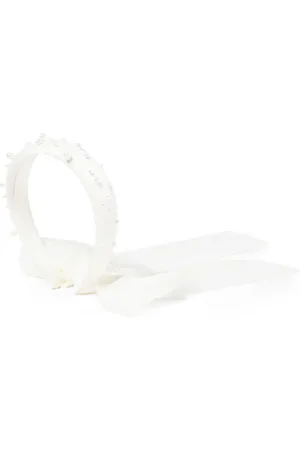 Petite Amalie Faux pearl-embellished headband