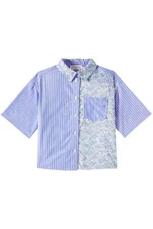 BONPOINT Elyas patchwork cotton voile shirt