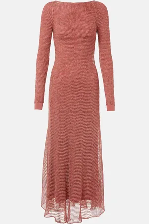Alaïa AlaÃ¯a Sheer maxi dress