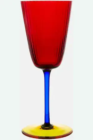 Dolce & Gabbana Murano white wine glass