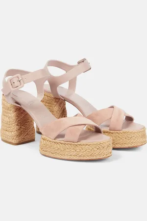 Christian Louboutin Calakala leather espadrille sandals