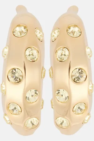 Jacquemus Bananes crystal-embellished earrings