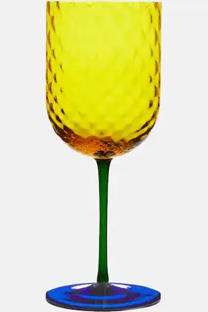 Dolce & Gabbana Murano glass red wine glass