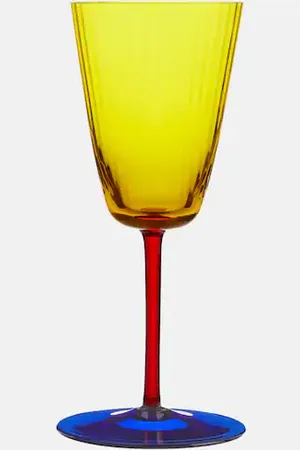 Dolce & Gabbana Murano white wine glass