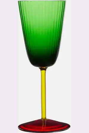 Dolce & Gabbana Murano white wine glass