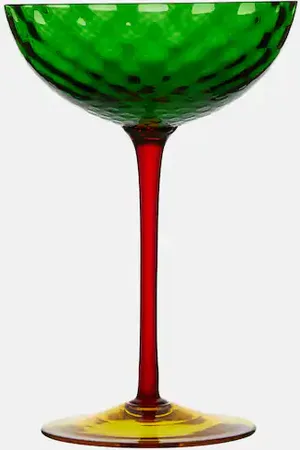 Dolce & Gabbana Murano glass champagne coupe glass