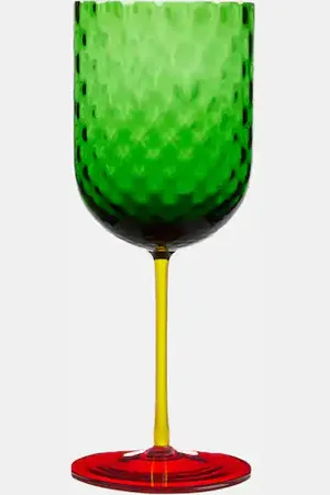 Dolce & Gabbana Murano red wine glass