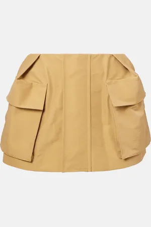 SACAI Cotton-blend shorts