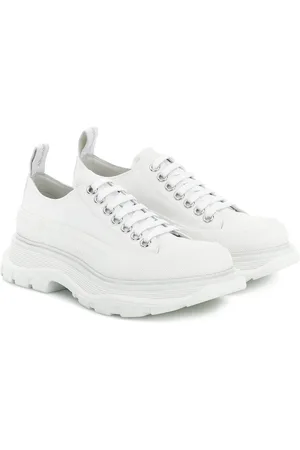 Alexander McQueen Canvas platform sneakers