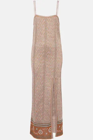 VALENTINO Jacquard lamÃ© maxi dress