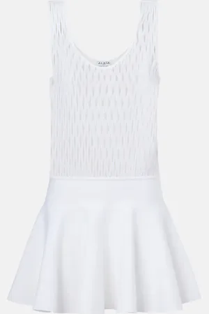 Alaïa AlaÃ¯a Skater minidress