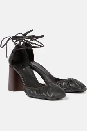 LEMAIRE Micro Ballerina 85 leather sandals