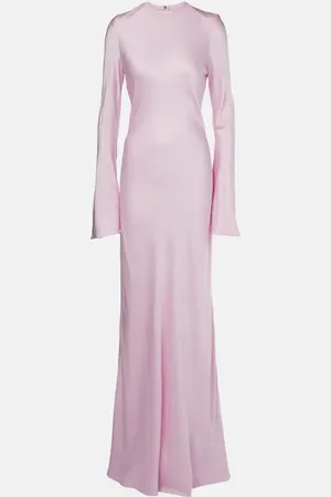 ROTATE Bridal satin gown