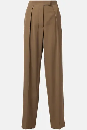 Salvatore Ferragamo High-rise straight pants