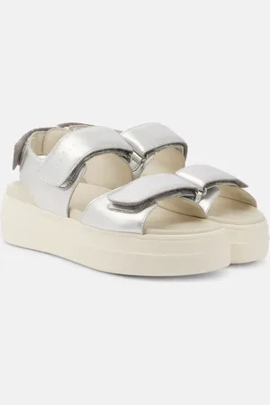 Hogan H680 leather sandals