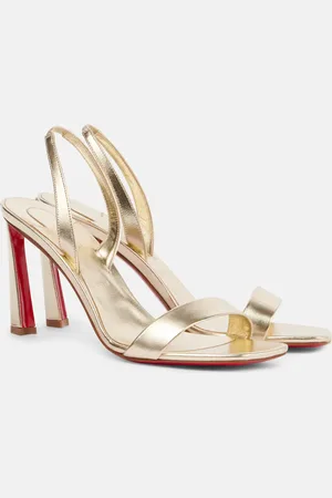 Christian Louboutin O Condora 85 metallic leather sandals