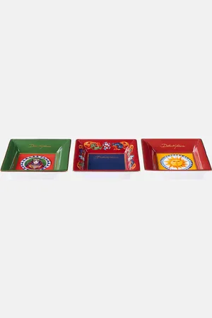 Dolce & Gabbana Carretto set of 3 decorative trays