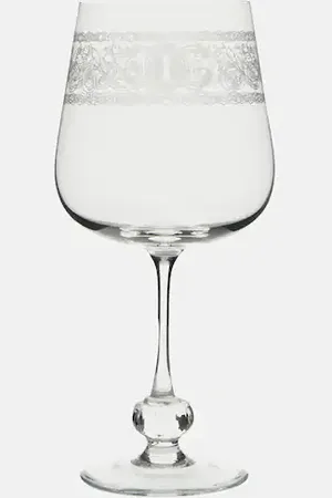 Dolce & Gabbana DG red wine glass