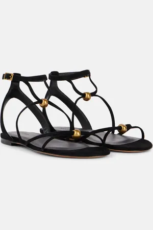 Isabel Marant Aeza embellished suede sandals
