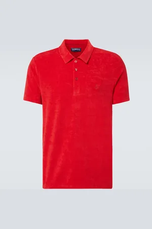 Vilebrequin Cotton-blend terry polo shirt
