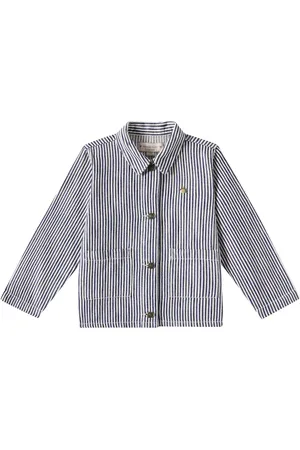 Konges Sløjd Konges SlÃ¸jd Fender striped cotton twill jacket
