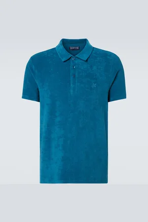 Vilebrequin Cotton-blend terry polo shirt